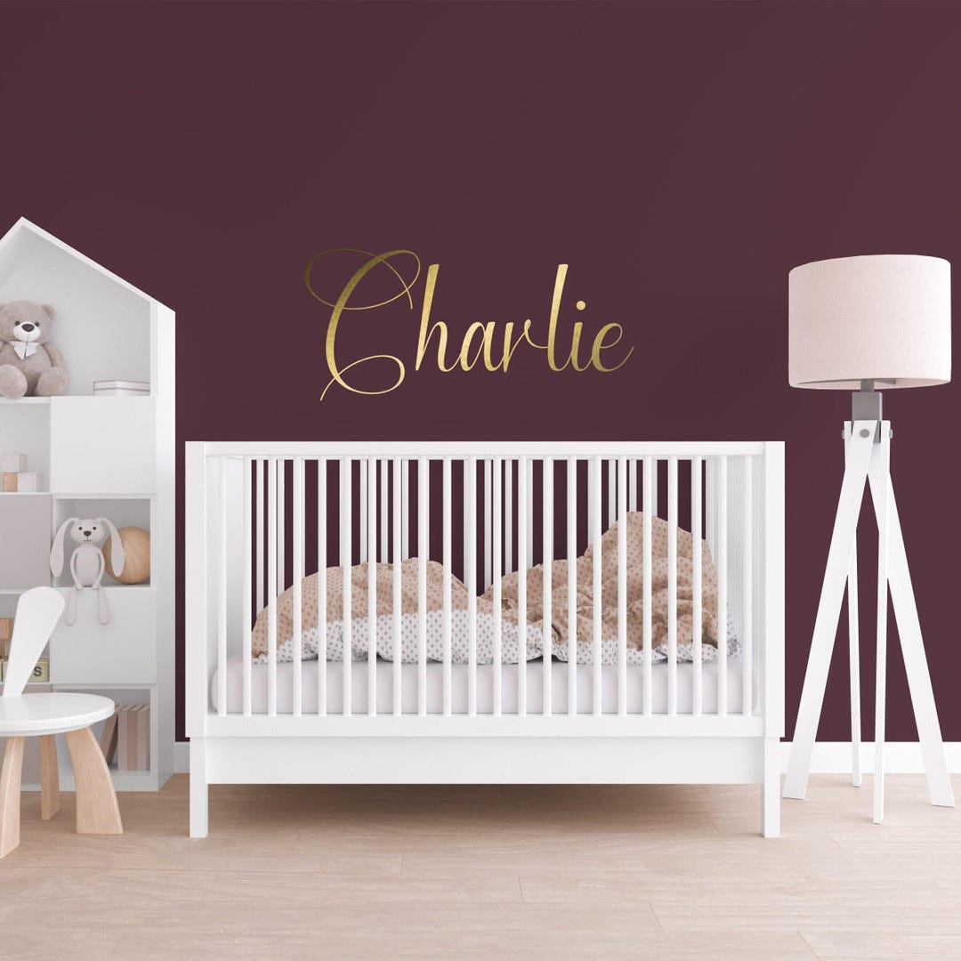 Personalized Name Wall Decal, Kids Room Decor, Vinyl Lettering - Etsy