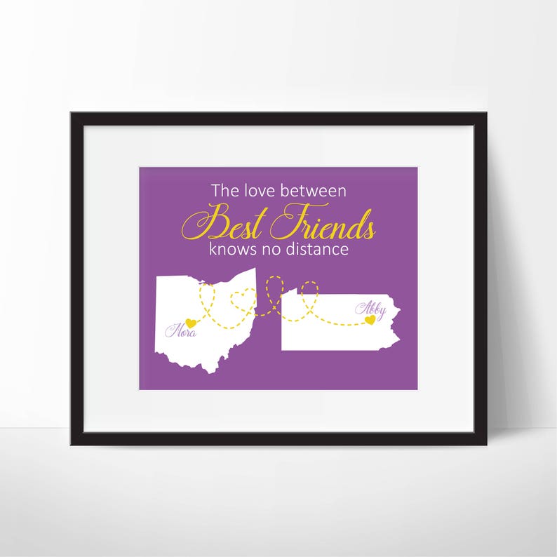 Friendship Journal Gift-Sister Gift-Long Distance Gift-Farewell Gift-Christmas Gift-Freind Gift-No Matter Where We Go-Refillable Travel Photo Diary Notebook-Always My Sister,Forever My Friend - View #5