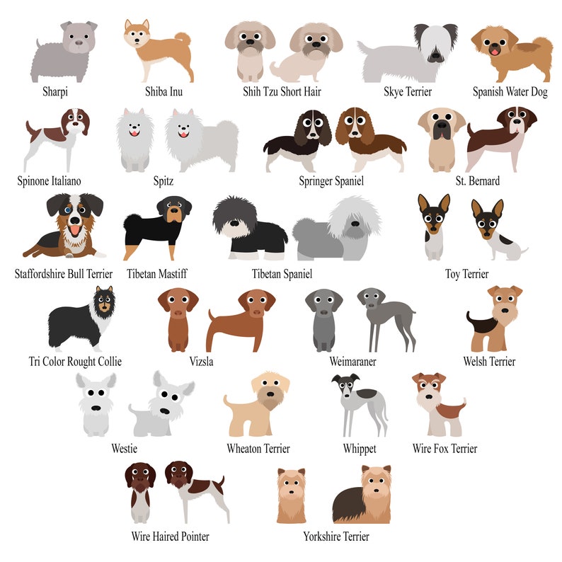 Dog Kids Wall Art Dog Kids Art Pet Lovers Gift Dog Nursery | Etsy