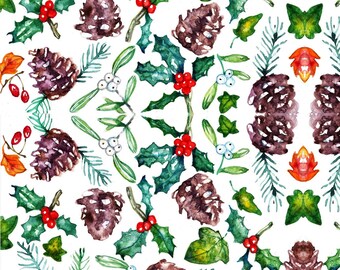 Christmas Wrapping Paper, Christmas Tags, Christmas gift wrap, christmas
