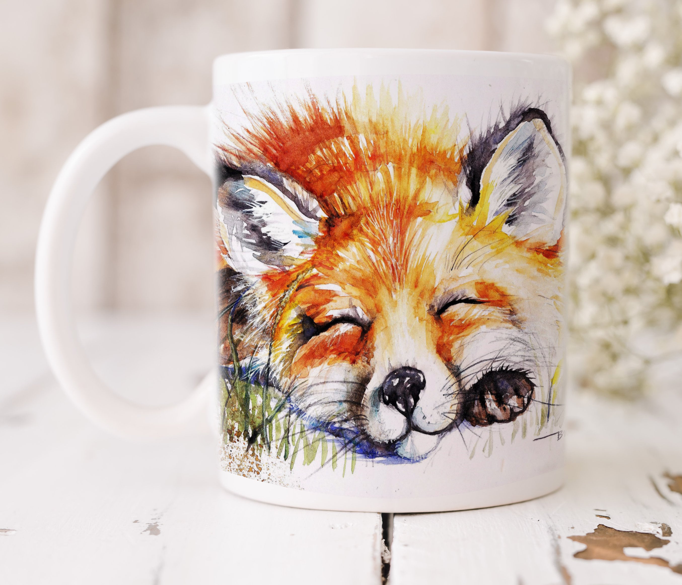 Fox Mug Cute Fox Gift Funny Fox Gifts Fox Lover Gift Fox Gift Idea Fox  Birthday Gift Fox Tea Cup Funny Mug Christmas Gifts 