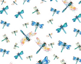 Dragonfly wrapping paper