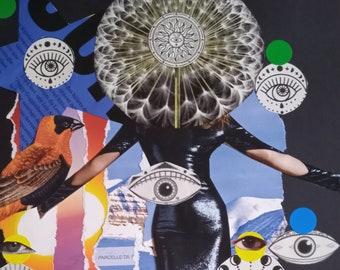 Morning and theatrical collage