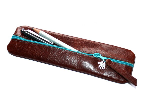 MÉTIER Leather Pencil Case for Men