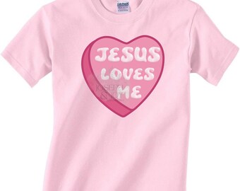 Jesus Loves Me PNG | Digital File | Instant Download | Valentine | Christian
