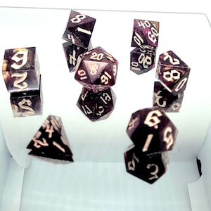 Handmade Polyhedral Dice set
