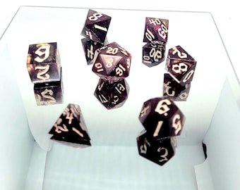 Handmade Polyhedral Dice set