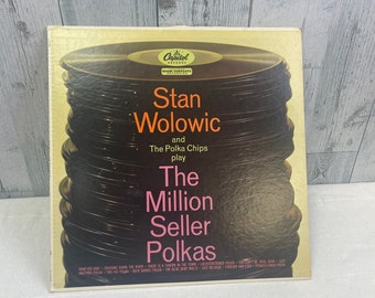 Vintage Stan Wolowic The Polka Chips Million Seller Polkas Vinyl LP Record Album