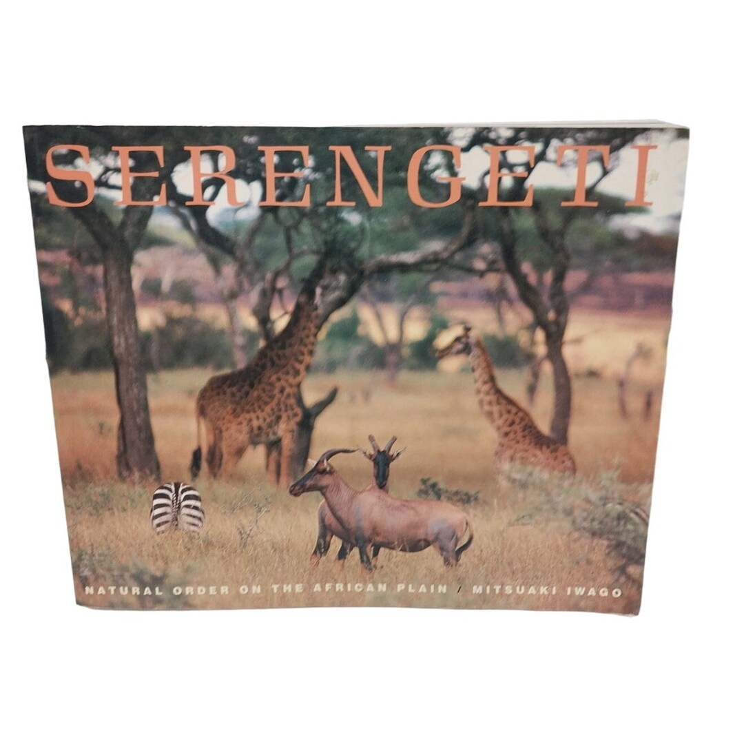Vintage 1986 Serengeti Natural Order on the African Plain by