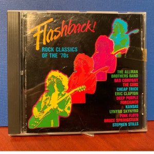 1991 Flashback Rock Classics of the 1970s Various Artists CD Very Good Condition
