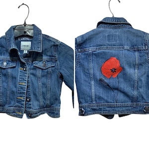 Poppy Jean Jacket - Etsy