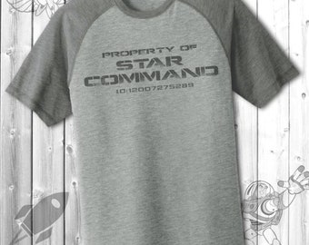 New Hand Printed Mens Large Buzz Lightyear Star Command Crew Movie T-Shirt Tee