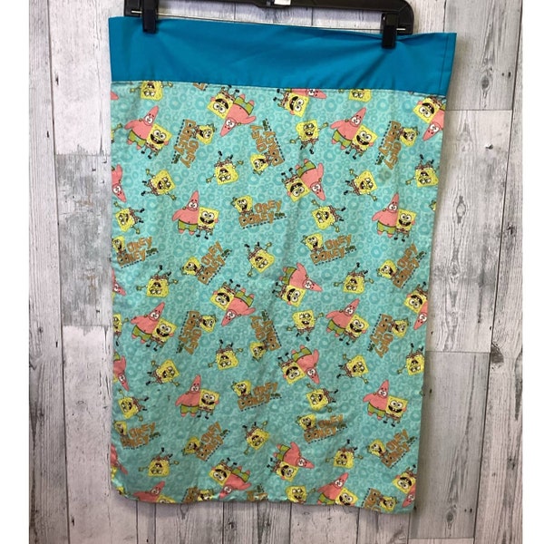 Spongebob Queen Size Bedding Etsy