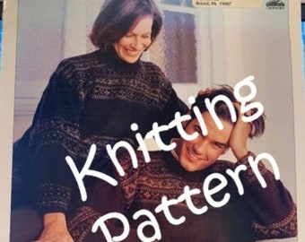 New Cleckheaton 237 Tapestry & other 8 plys Mens Womens Sweater Knitting Pattern