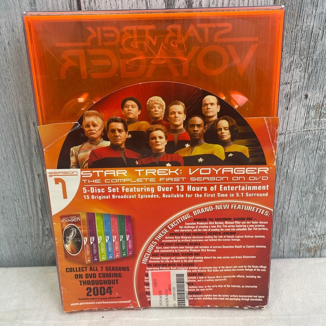 1995 Star Trek Voyager Complete First Season 1 5 Disc DVD