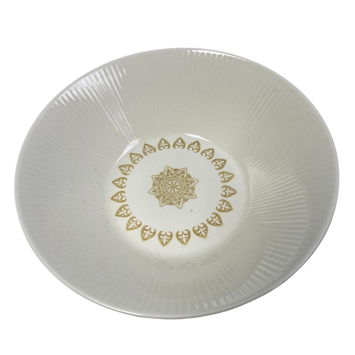Vintage 1960s Sheffield Serenade Round China Shallow Serving Bowl