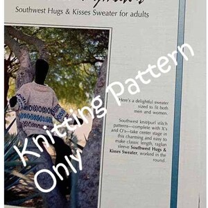 NWT Michele Wyman S016 Effectiveness By Design Southwest Hugs Knitting Pattern