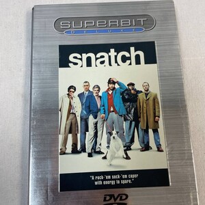2000 Superbit Deluxe Snatch Brad Pitt Dennis Farina Benicio Del Toro Movie DVD