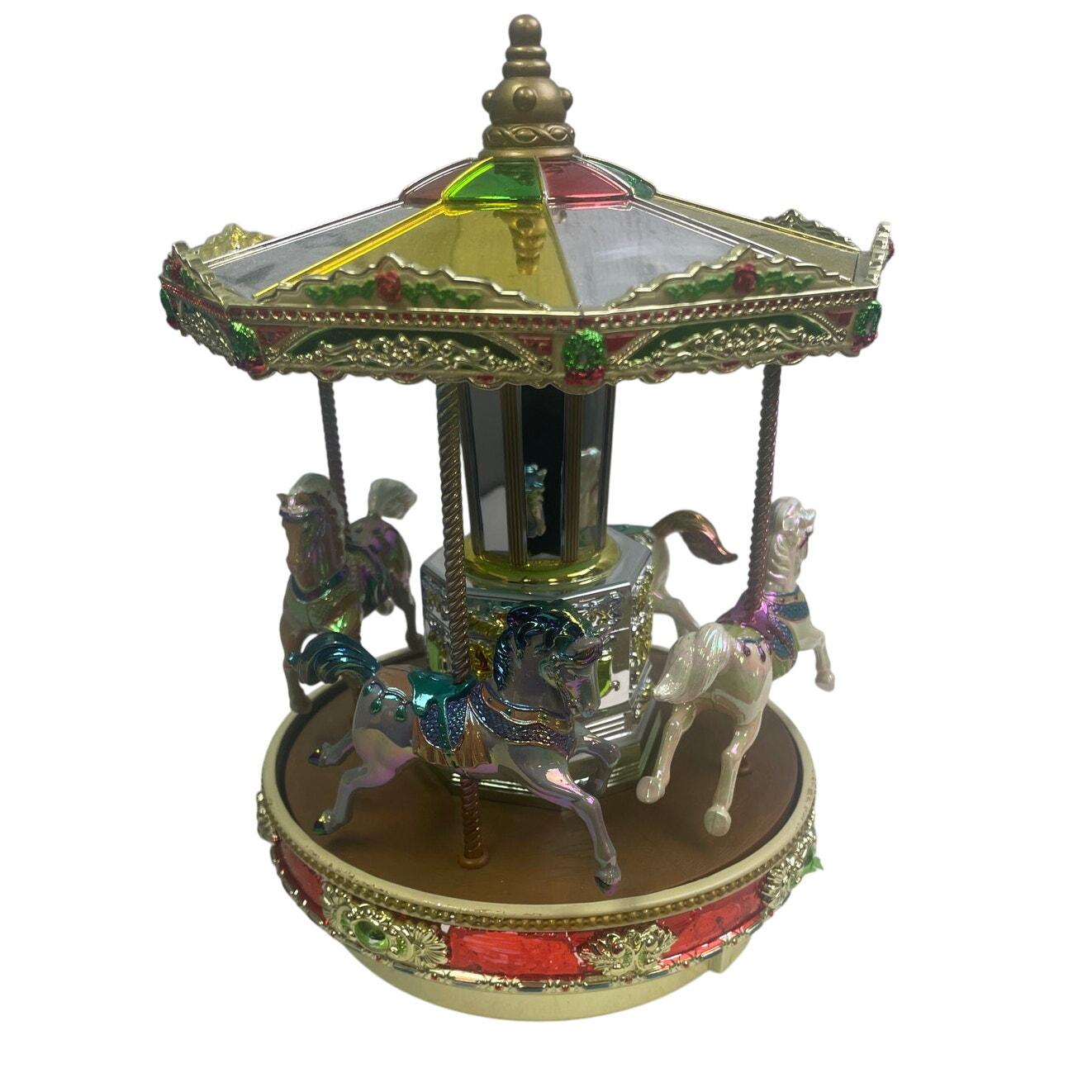 Mr. Christmas Holiday Carousel - Etsy