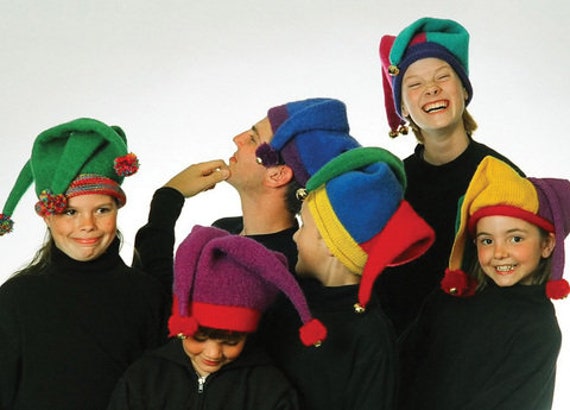 2 SIZES CAP to KNIT /& FELT with WORSTED WT YARN by BEV GALESKAS of FIBER TRENDS