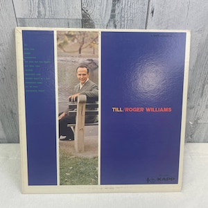 Vintage Roger Williams Till Kapp Records Hi Fidelity LP Vinyl Record Album