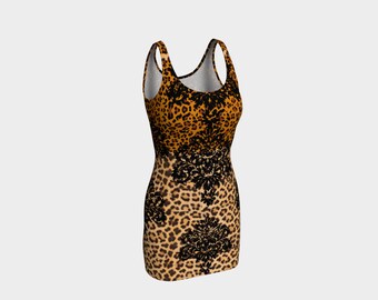 Classic leopard dress