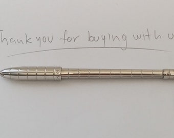 Louis VUITTON Silver Tone Stilo Agenda Mechanical Pencil