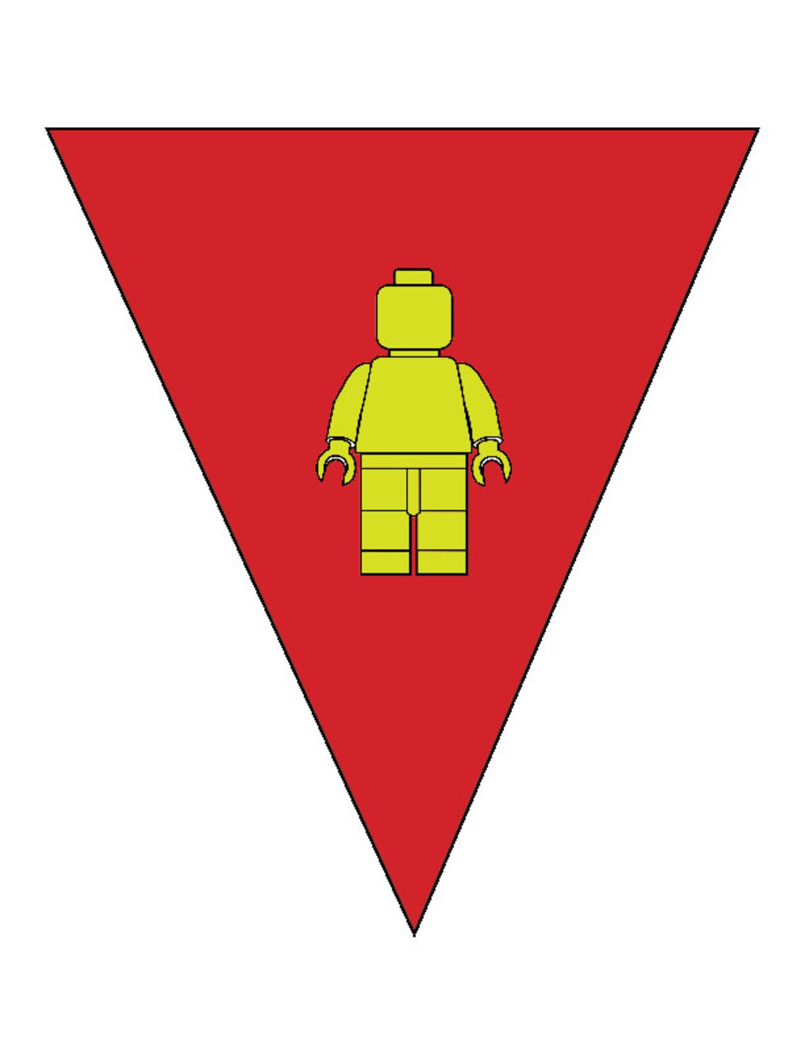 LEGO Party Banner CUSTOMIZED Print at Home Etsy