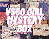 VSCO Girl Mystery Box Style Summer Thrifted Short Sleeve