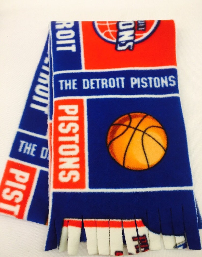 Detroit scarf Pistons inspired scarf