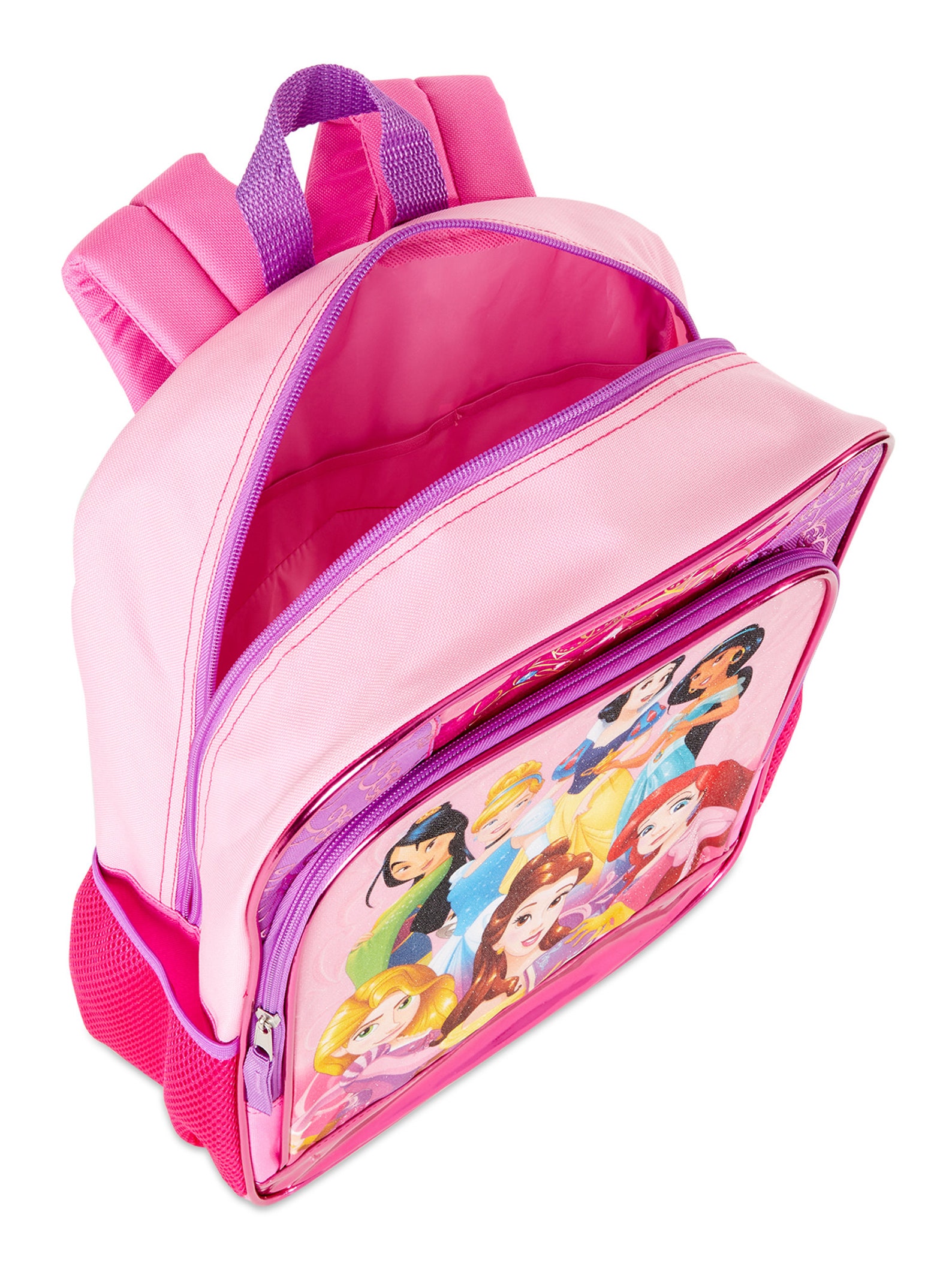 Disney Princess Girls Pink Backpack Etsy