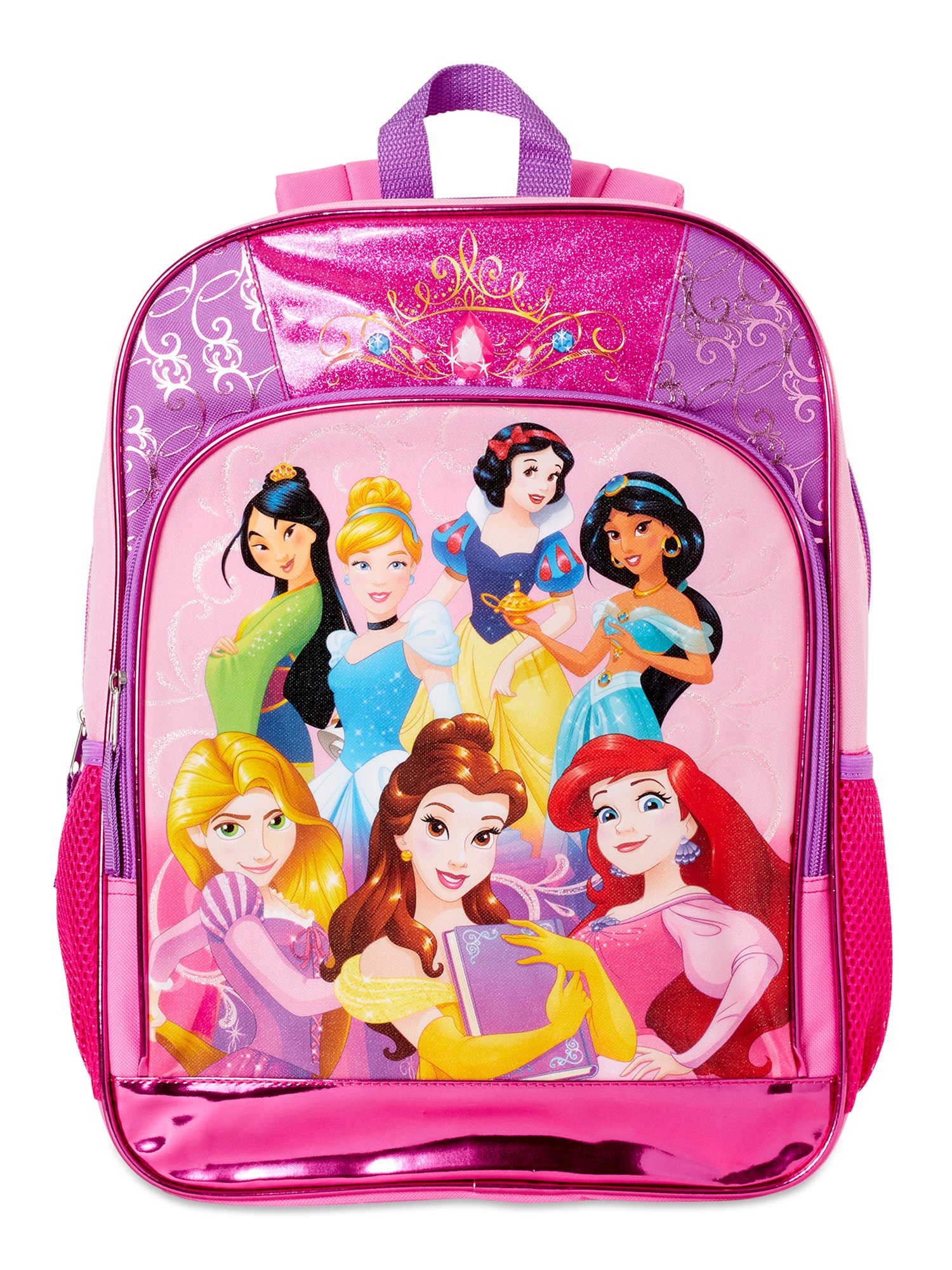 disney princess glitter backpack