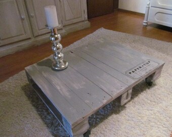 Design Table Industrial Pallet *Fabric-Chic*"