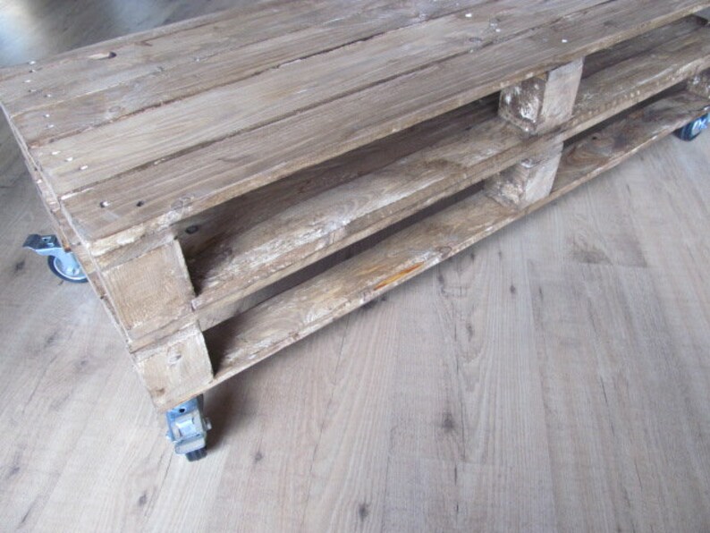 Palette Lowboard/Table Basse Style Ancien image 3