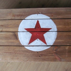 Palette Lowboard/Table Basse Red Star image 2