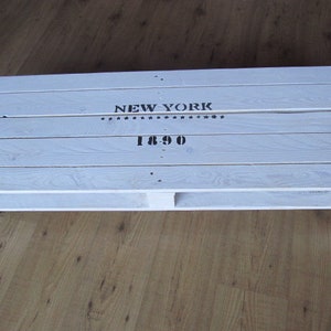 Pallet table New York image 2