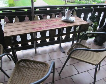 Table de balcon * Extérieur seulement des cruches * Table de palette *