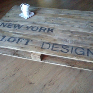 Table basse Palette New York Design image 1