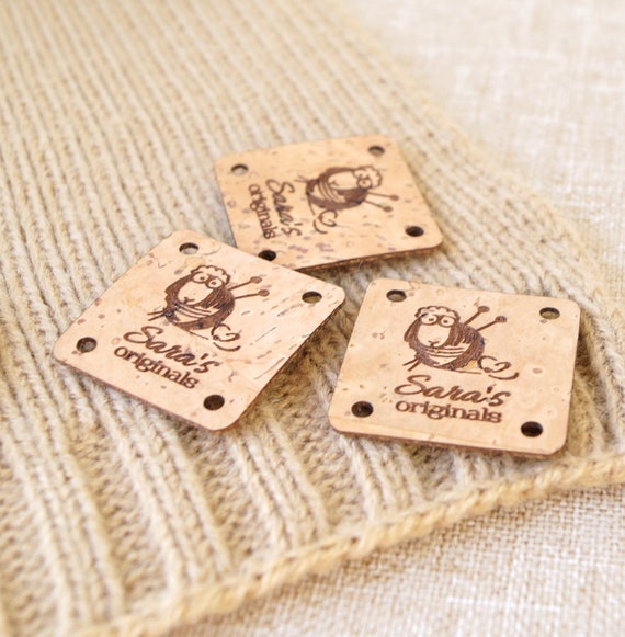 Labels for Handmade Items, Knitting Labels, Labels for Crochet