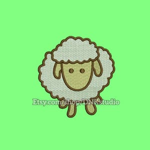 Cute sheep embroidery design 6 sizes instant download  etsy Cute sheep embroidery design 6 sizes instant download  etsy