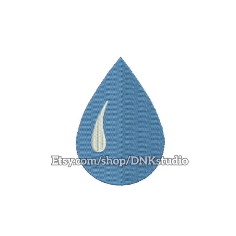 Water drop embroidery design 6 sizes instant download  etsy Water drop embroidery design 6 sizes instant download  etsy