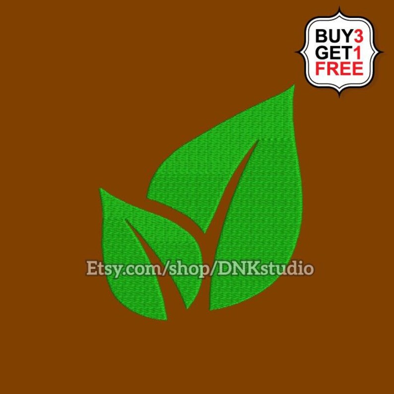 Cute Leaf Embroidery Designs