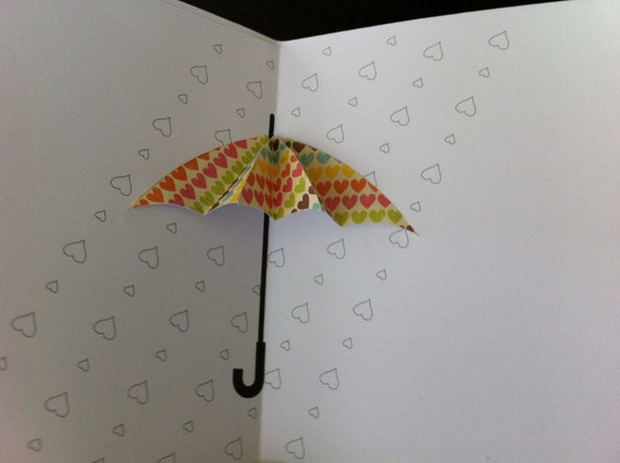 Ombrello Pop Up Doccia Baby Card Etsy