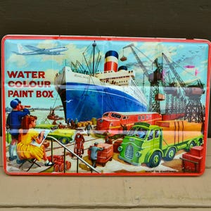 Page of London Paint Box - Etsy