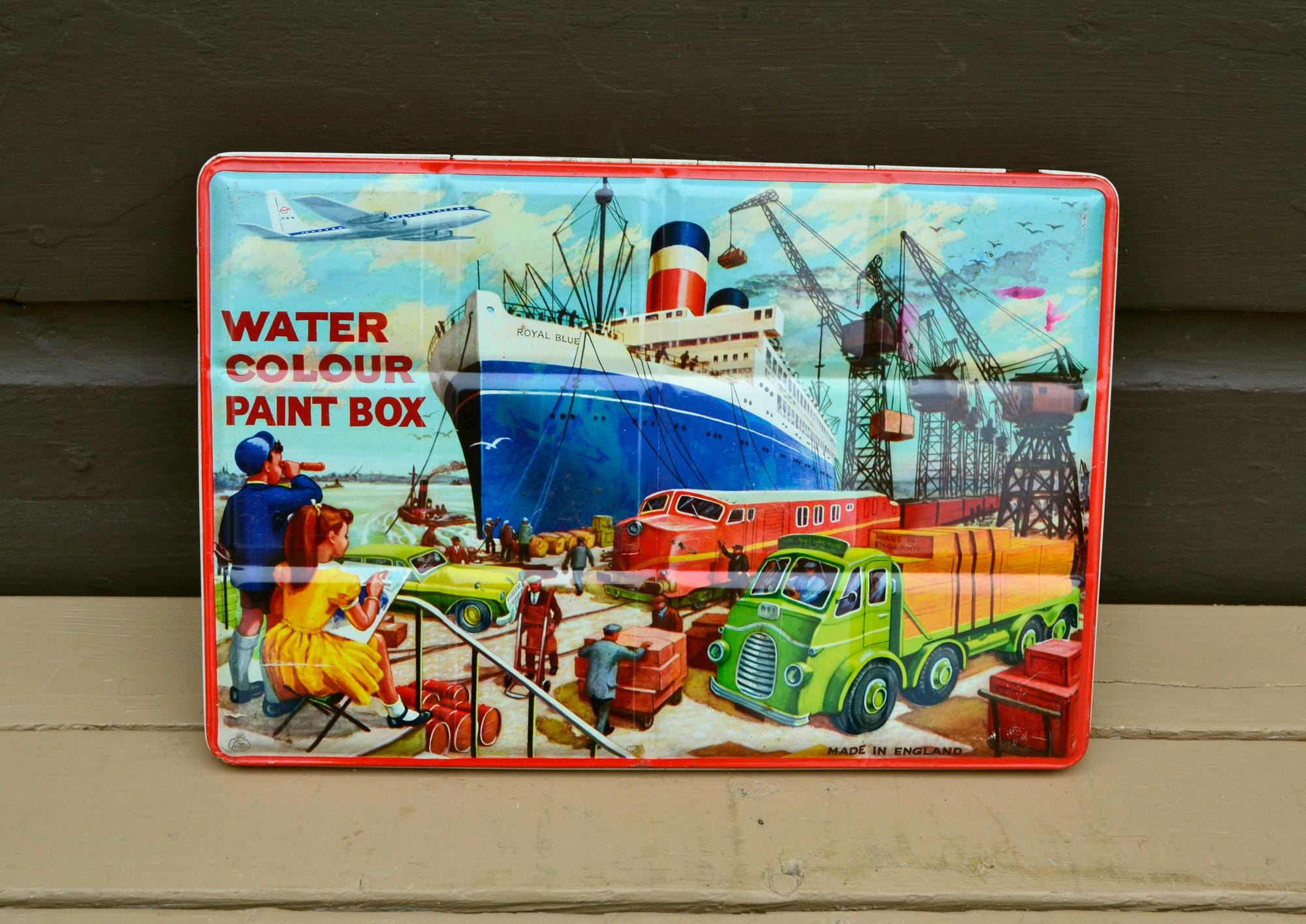 Page of London Paint Box - Etsy