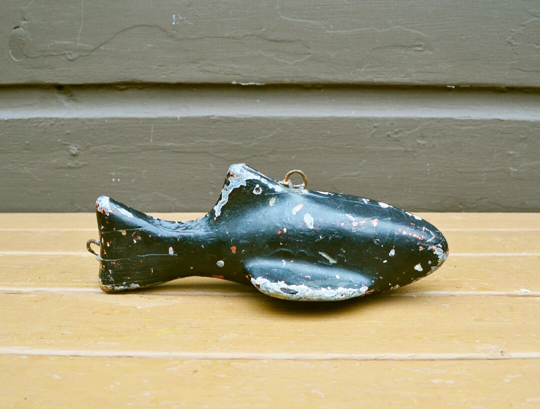 Fish Weight Vintage Lead Fishshaped Downrigger Trolling Etsy