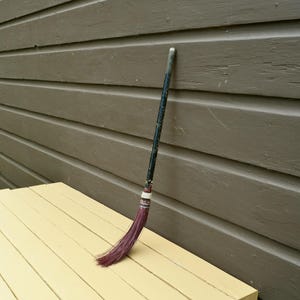 Sweeping Whisk Broom, Vintage Straw Broom, Fireplace Broom