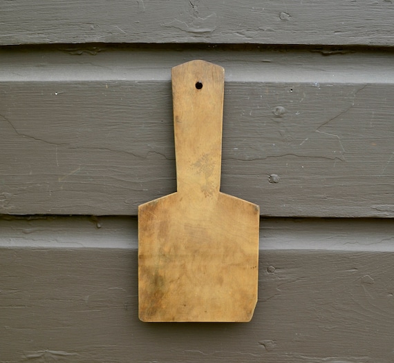 Antique Wood Dough Scraper Wooden Scraper Primitive Hand Etsy