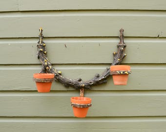 Antique Iron Hanging Flower Pot Rack, Flower Pot Rings, Garden Flower Pot Holder, Plant Display