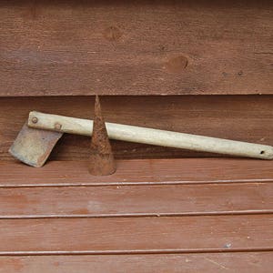 Antique Tobacco Axe, Primitive Farming Tool, Tobacco Hatchet, Antique  Tobacco Farm Tool,
